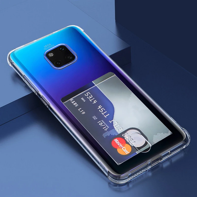 Чехол YISHANGOU для Huawei Mate 20 Pro P20 Lite прозрачный мягкий силиконовый чехол накладка Mate10