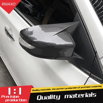 

For Sylphy Sentra 2014-2018 Back Mirror Covers Reversing mirror case cover Look ABS 2PCS Cover paste Side Mirror Covers