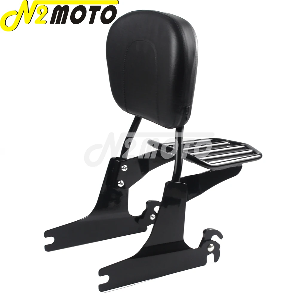 Черная накладка на спинку для Harley Dyna Low Rider Wide Glide Fat Bob FXDF FXDFSE 2008 2009 FXDWG 10 Up| |