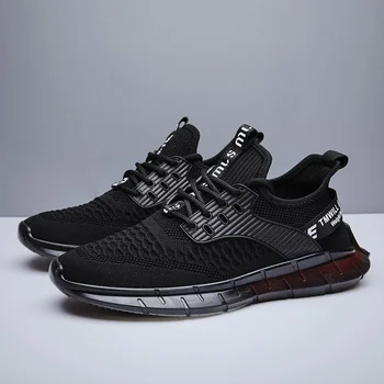 

2020 Mens Sports Casual Running Shoes Walking Jogging Gym Sneakers Comfortable Breathable Fashion Trainers Athletic Mesh