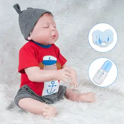 22 дюйма 55 см Reborn Baby Dolls полностью силиконовые реалистичные Reborn реалистичные куклы для девочек на день рождения рождественские игрушки для