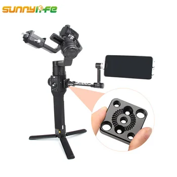 

For DJI Ronin-S Handheld Gimbal Stabilizer Extended Aluminum Alloy Adapter Plate Module Board for DJI Ronin-S Accessories
