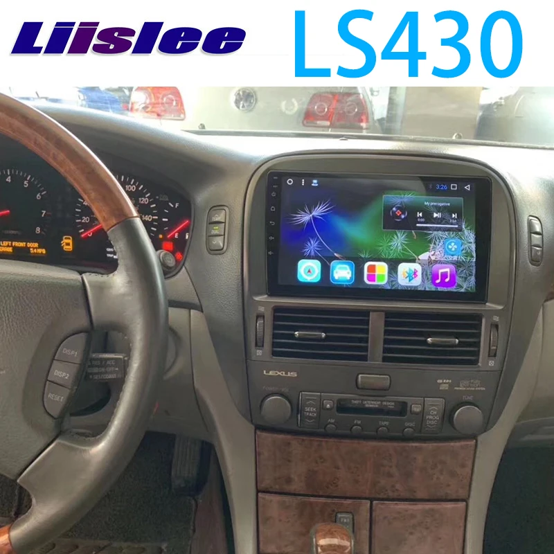 

LiisLee Car Multimedia GPS Hi-Fi Audio Radio Stereo For Lexus LS 430 LS430 XF30 2000~2006 Original Style CarPlay Navigation NAVI