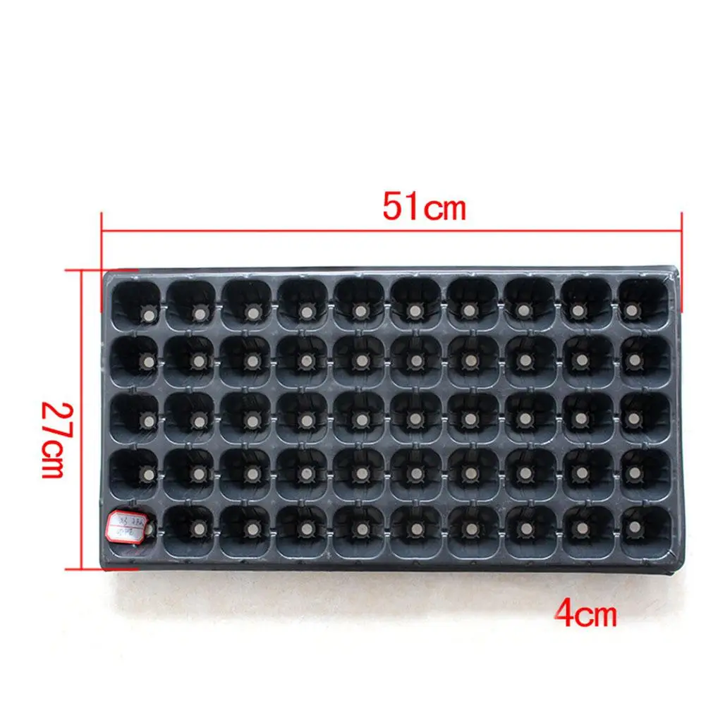 10Pcs Plastic Nursery Pots Planting Seed Tray Kit Plant Germination Box Garden Grow Box Gardening Supplies