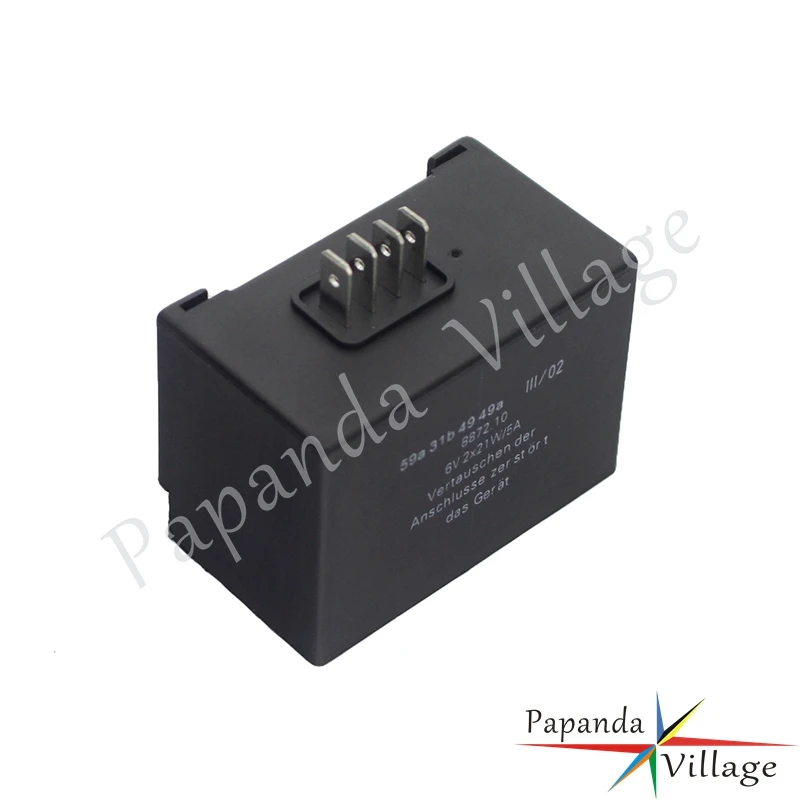 Moto Relè Elba Blinkgeber 6V 2X21 W 5A 8872.10 Regolatore Di Carica Per Simson Sr50 Sr80 Zündmodul