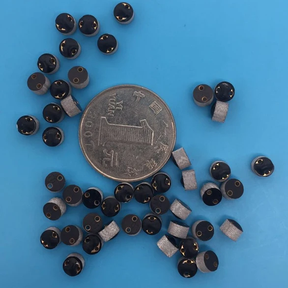 Diámetro de 5mm de espesor 3mm UHF RFID mini etiquetas de metal de RF tarjetas pasivas para herramientas de Gestión de 5 unids/lote