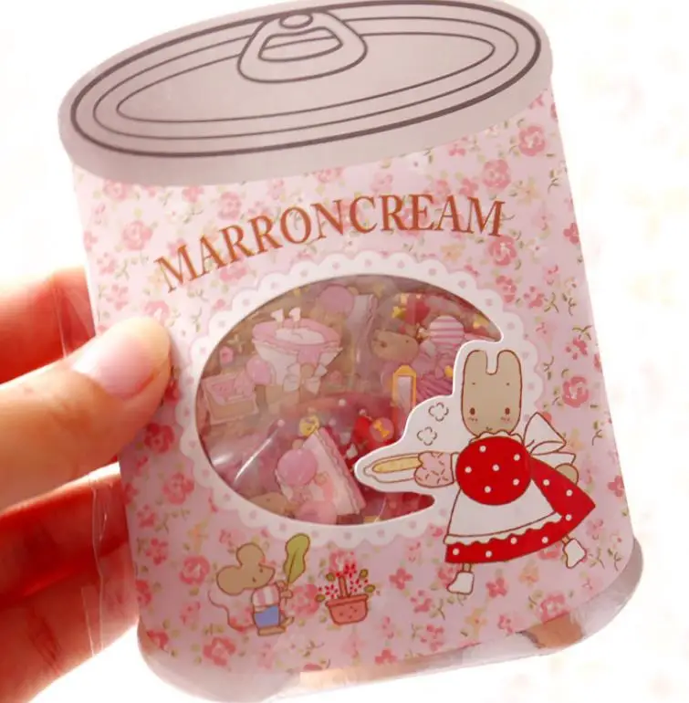 1 упаковка новые милые консервированные наклейки Sanrio серии наклейки "Мелодия" Дневник этикетка наклейка s Декор Скрапбукинг DIY стикер s игрушка подарок