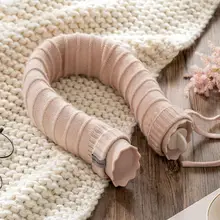 710 мл u-образный мешок для горячей воды силиконовый бутылочный подогреватель для рук с вязаным чехлом мешки для хранения воды сохраняет тепло