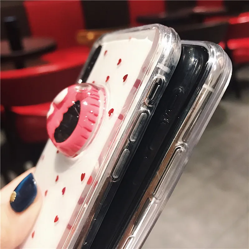 Милый 3D кукольный чехол для iPhone 7 7 Plus 6s 8 Plus X XR XS Max, силиконовый чехол