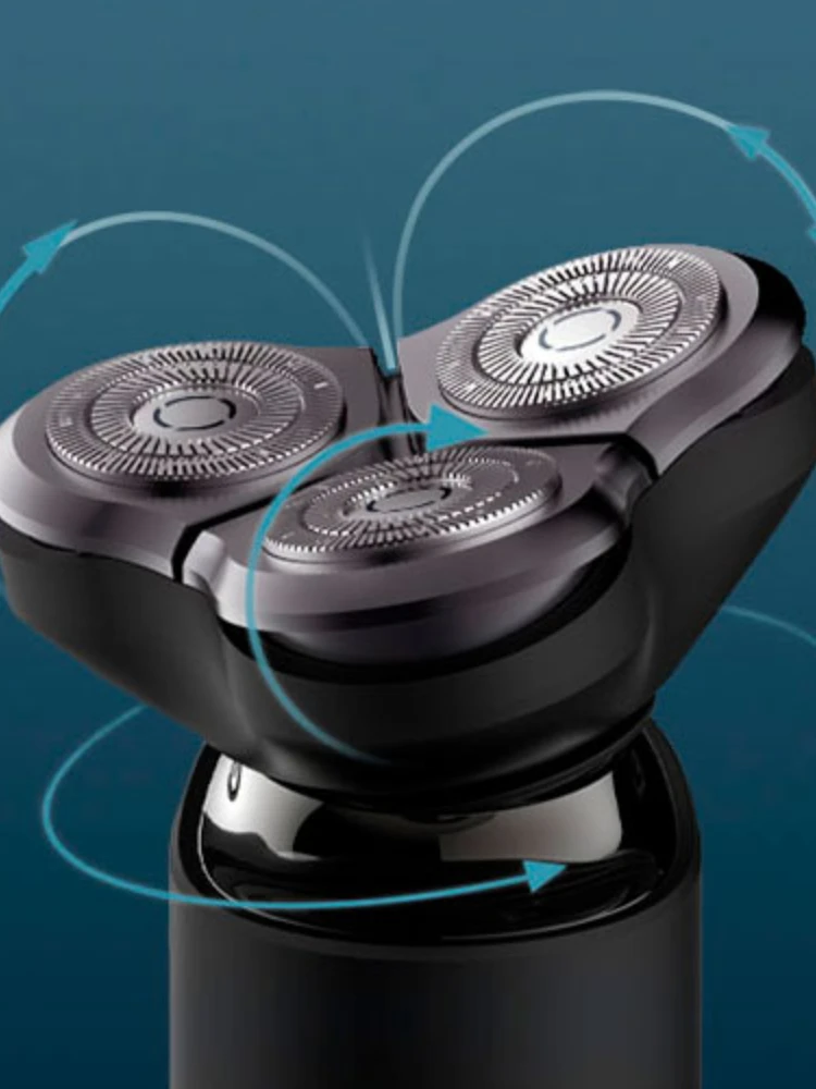 Xiaomi Mijia Electric Shaver S500C - 3 бреющих головки