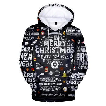

New Arrival Christmas 3D Hoodies Kids/Men/Women Trends Personality Skull Sweatshirts Young Hip Hop Casual Christmas Kid's Hoody