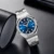 CADISEN New 42MM Men Watches Mechanical Automatic NH35A Blue Watch Men 100M Waterproof Brand Luxury Casual Business Наручные часы