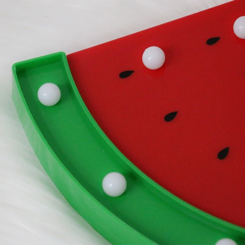3D Watermelon Shape Night Light Home Bedroom Night Lighting  Indoor Decorate Fashion LED Children Lamp for Birthday Gift (4)