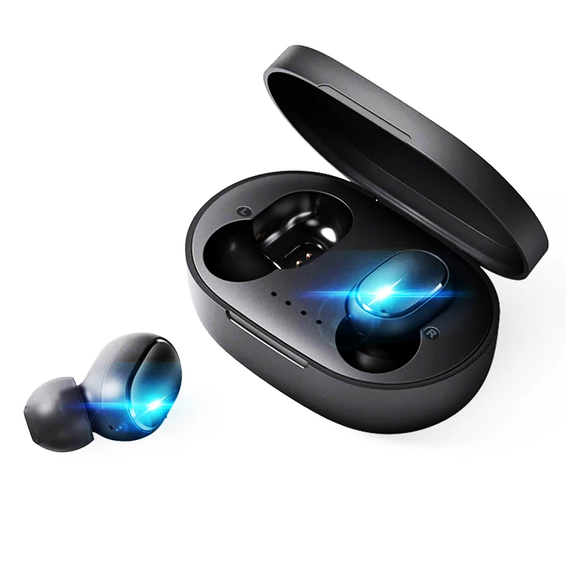 Bluetooth Earphones VS Redmi Airdots Wireless Earbuds 5 0 TWS Headphones Noise Cancelling Mic for iPhone Xiaomi Huawei Samsung