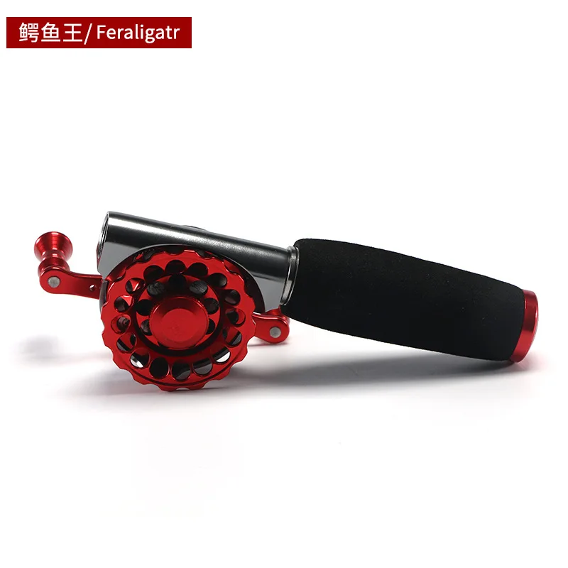 New arrived 50B CNC Carved full metal speed ratio wheel Line through the inside hollow reel Modified fishing reel set New arrived 50B CNC Carved full metal speed ratio wheel Line through the inside hollow reel Modified fishing reel set