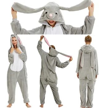 

Kigurumi Licorne Unicorn Pajamas New onesie Women Kugurumi panda Winter Flannel Pajama Adult Nightie unicornio Sleepwear Overall