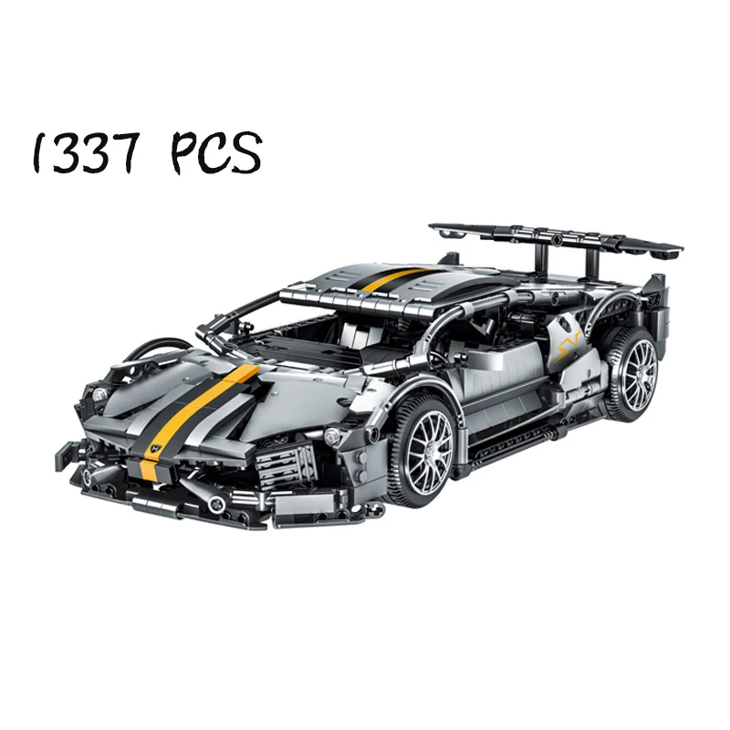 Briques de Construction Technic Compatible avec LEGO Technic - Voiture  Nissan GTR Speed Racing 1324 Pièces - Brick Tech - Blocs compatibles avec Lego  Technic