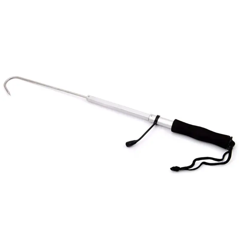 

Telescopic Retractable Fish Gaff Stainless Ice Sea Fishing Spear Hook Tackle New X3UA