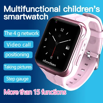 

4G Children's Smartwatch GPS Positioning Watch IP67 Waterproof V700 children's smartwatch camera manual SOS call position 4GSIM