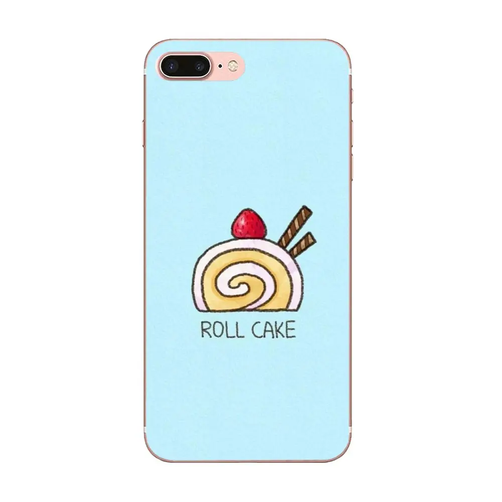 Милый маленький торт для Galaxy J1 J2 J3 J330 J4 J5 J6 J7 J730 J8 2015 2016 2017 2018 IPad мини iPad Pro милый