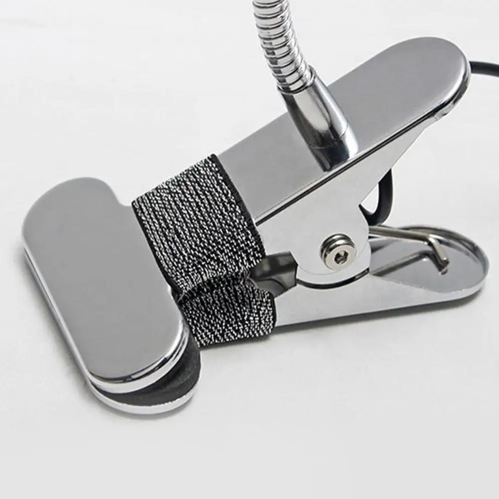 Светодиодный настольная лампа с зажимом портативный USB Перезаряжаемый с затемнением настольный свет идеально подходит для ночного чтения бровей Тату-дизайн ногтей Красота Макияж