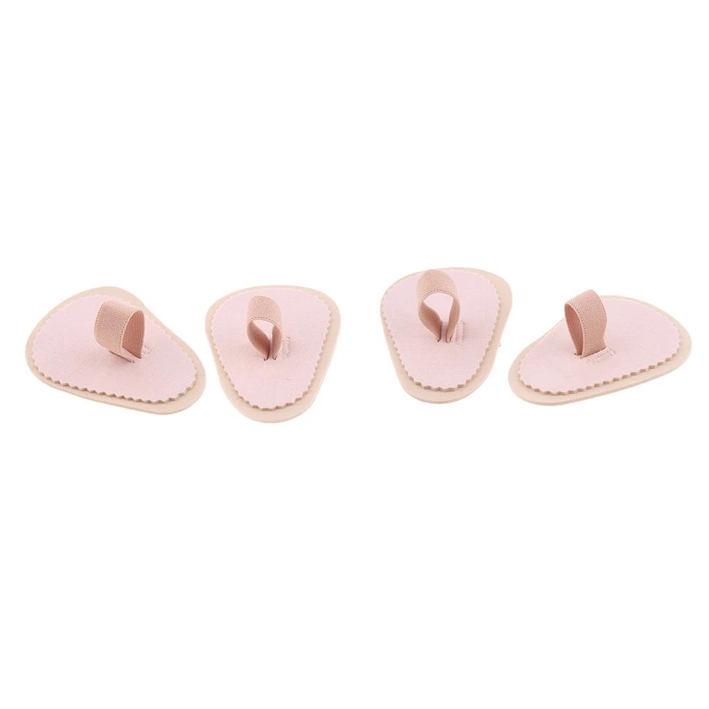 Pack of 4pcs, Toe Tube Caps Cushion Pads, Wraps Cushioned Bandages Hammer Toe Separators, Relieve Foot Toe Pain