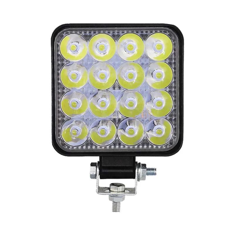 Машинка для стрижки 48 Вт светодиодный свет работы 9 V-30 V внедорожные пятно света работы световая лампа для Jeep ATV УАЗ внедорожник 4WD 4x4 седельный тягач пятно света - Цвет: 1pc