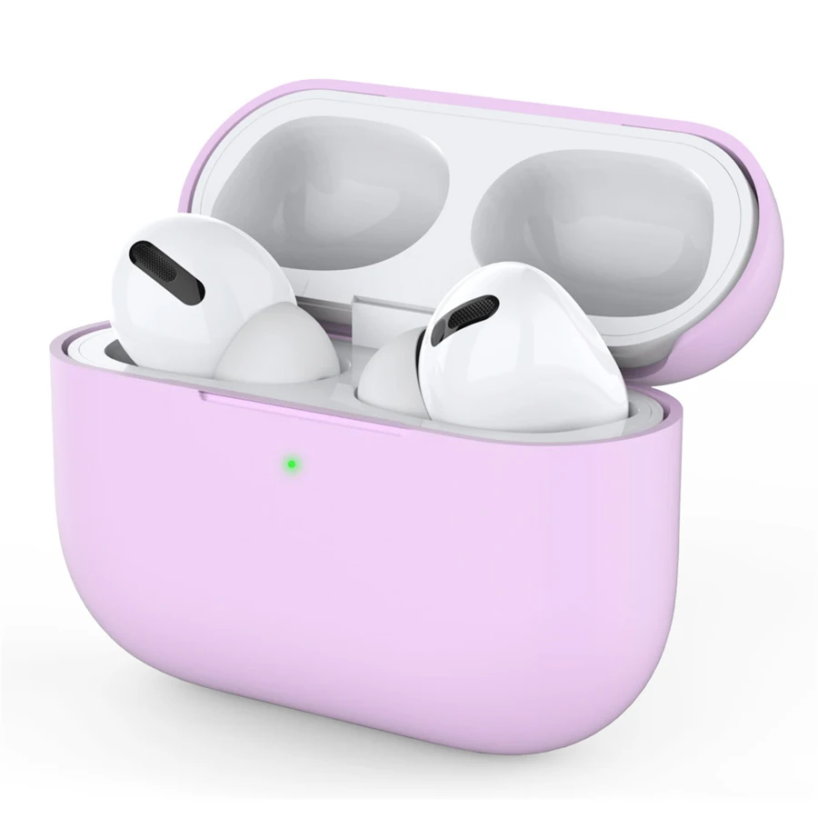 AP Pro TWS Air pro3 1:1 копия Earbus беспроводные Bluetooth наушники pk W1 H1 1536u чип i500 i100000 i20000 i90000 pro TWS - Цвет: with purple case