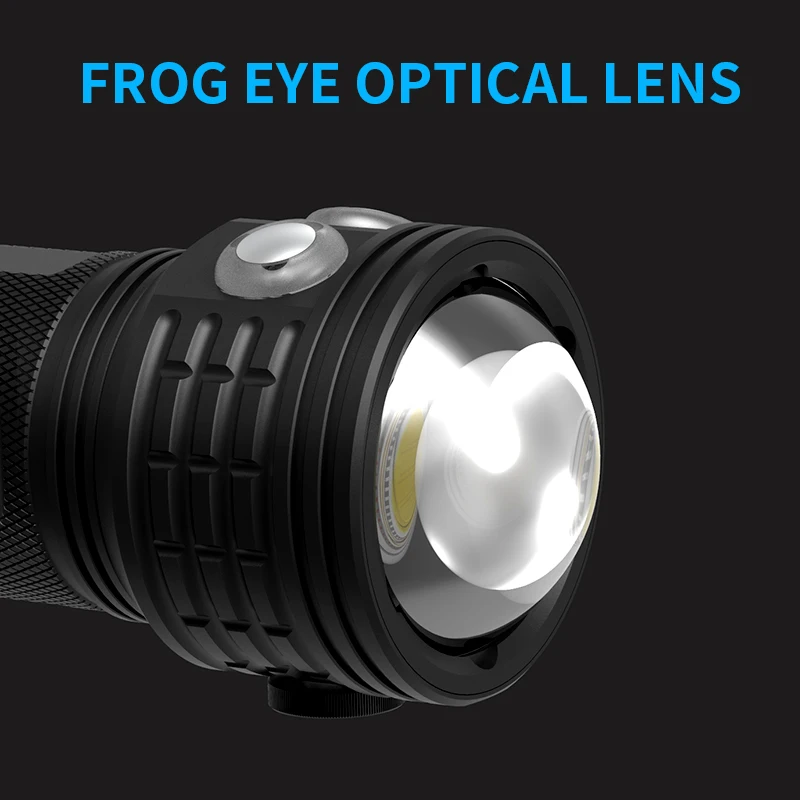 Tauchen Licht Unterwasser Video LED Fotografie Taschenlampe Lampe W gs 