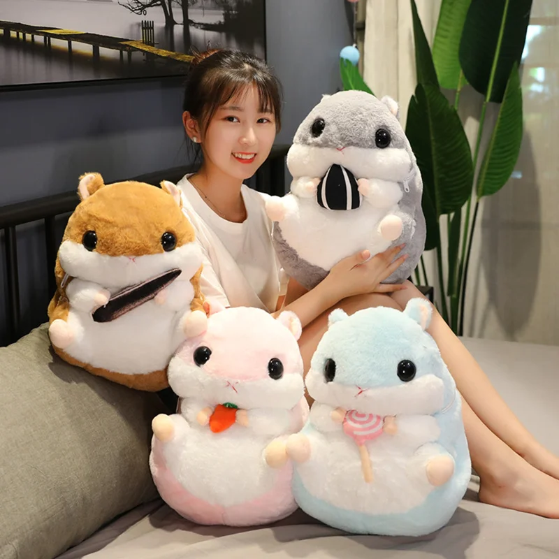 Blanket Toy Hamster Pillow Kids Toys 
