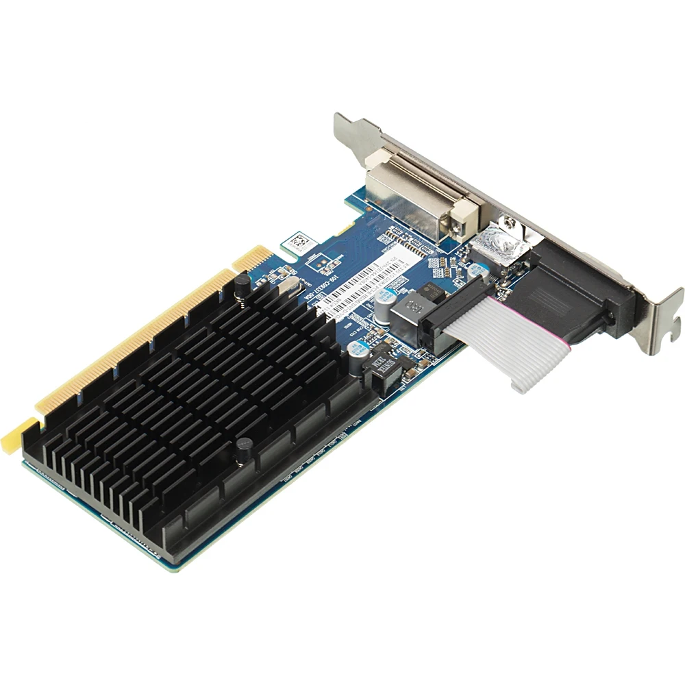 Видеокарта Sapphire PCI-E 11233-01-10G AMD R5 230 1024Mb 64b DDR3 625/1334 DVIx1/HDMIx1/CRTx1/HDCP B