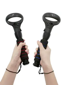 

Dual Handles Gamepad 3D Printing Handle Stand VR Accessories for Oculus Ques Controller Beat Saber Game Playing