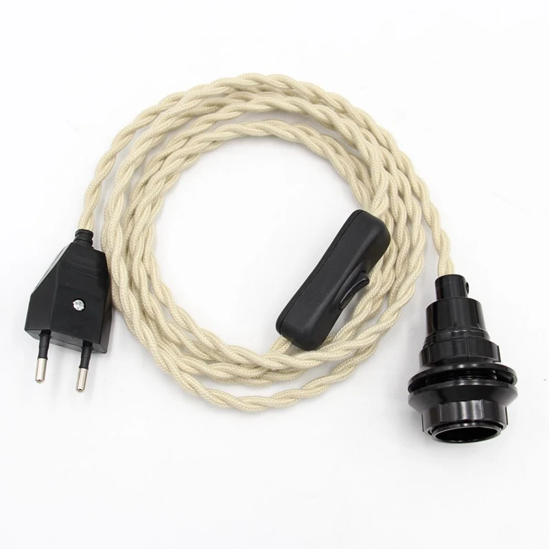 twisted wire with  lampholder