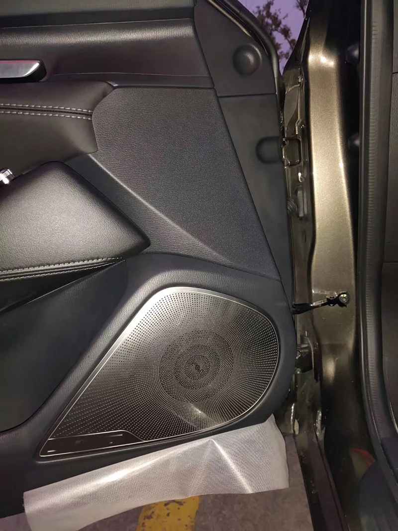Для MAZDA ATENZA автомобиля из нержавеющей стали авто рог крышка двери автомобиля динамик аудио Рог акустики звук отделка
