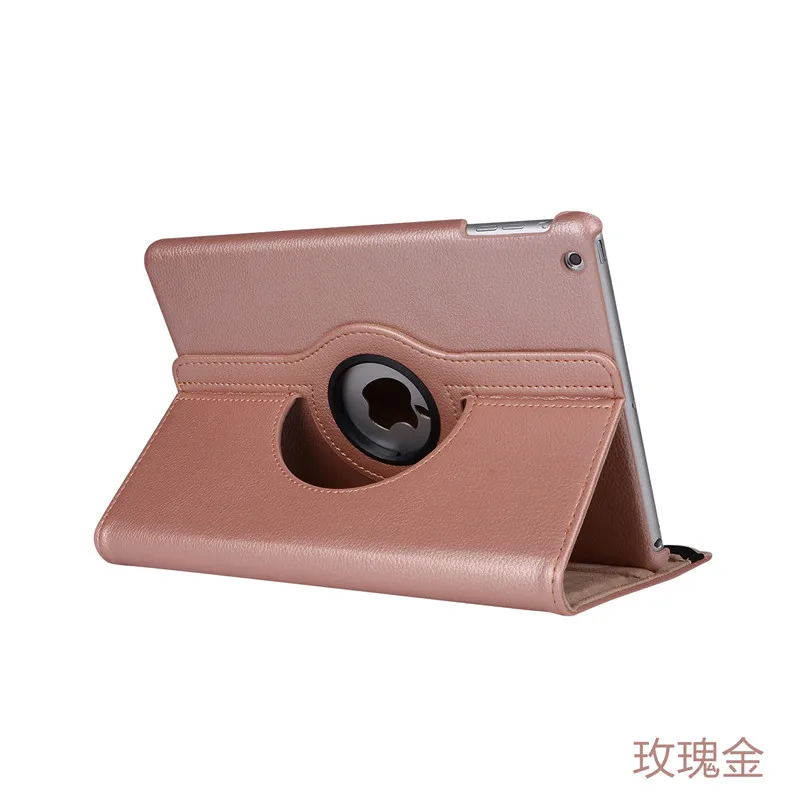 Для iPad 9,7 Чехол для iPad Air 2 Air Чехол 5 6 5th 6th Generation Funda 360 Вращающийся Кожаный Смарт-Чехол+ пленка+ ручка