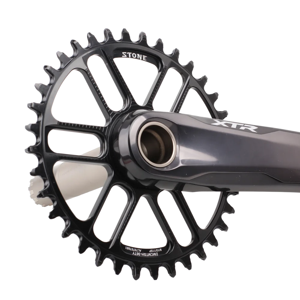 Камень передняя Звездочка для детей возрастом от 12 s Shimano m9100 m8100 m7100 Круглый 30T 32 34 36 38T 12 Скоростей прямое Крепление звездочка цепной передачи mt 900 9100 8100 7100
