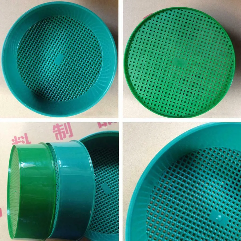 Plastic Mesh Gardening Sieve for Soil Cultivation