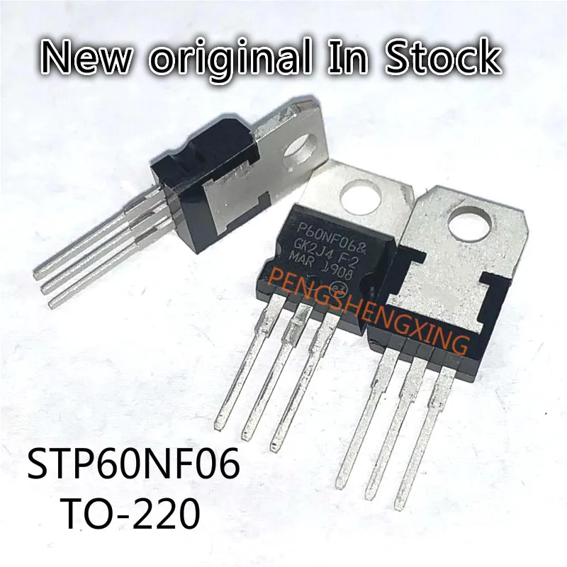 

Трубка с полевым эффектом 10 шт./лот P60NF06 STP60NF06 MOS 60A60V TO-220