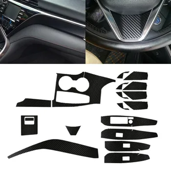 

18pcs/Set Car Stickers Interior Decor For Toyota Camry 2018-20 Decoration