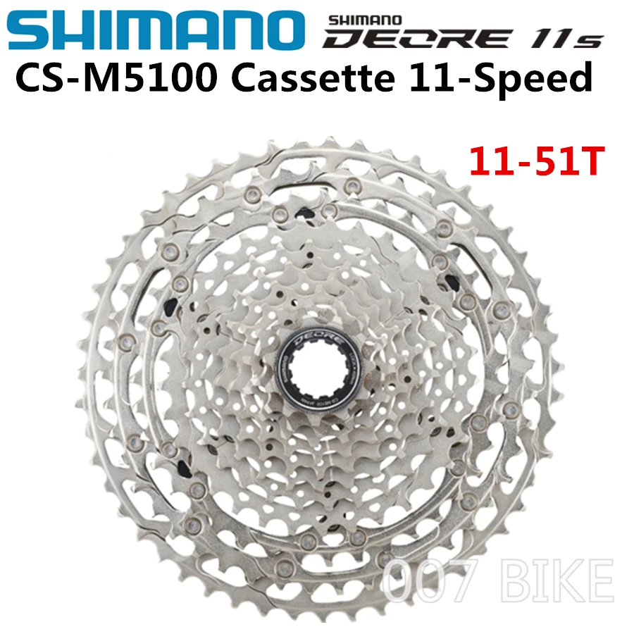 SHIMANO Deore SLX CS M5100 M7000 горный велосипед MTB 11 speed Кассетная Звездочка 40T 42T 46T 51T|cassette