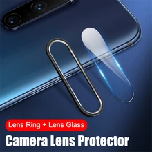 Для OnePlus 7 Pro металлическое заднее защитное кольцо для объектива+ Закаленное стекло пленка для объектива камеры для 1+ 7 защитная пленка для экрана