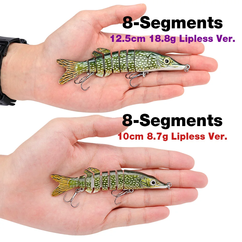 TREHOOK Multi-Jointed Pike Fishing Lure 2