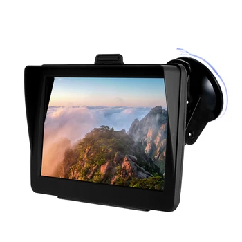 

2 Din 7" HD Touchscreen Portable GPS Navigator Tablet GPS Navigation Car Stereo Audio Player with Back Support +Free Map
