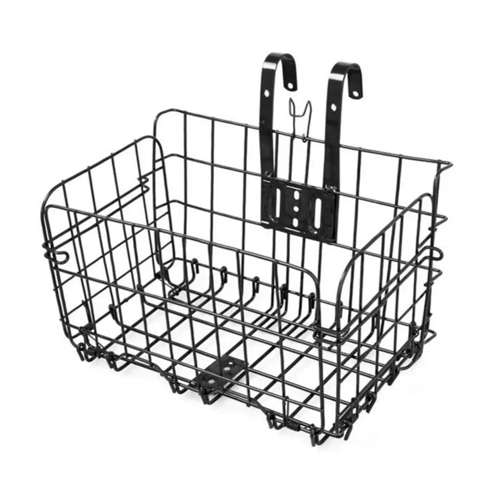 

Deemount Bicycle Basket Handlebar Pannier Cycling Carryings Iron Casing Pouch Cycle Luggage Bag Heavy Duty / Basic Type Options