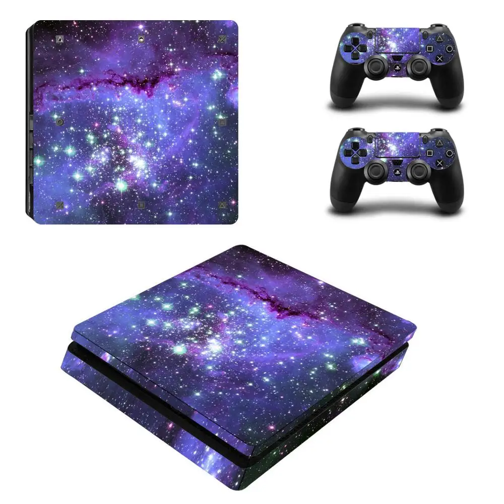 5 Виниловая тонкая наклейка для PS4 для sony Playstation 4 Slim Console+ 2 контроллера - Цвет: 5