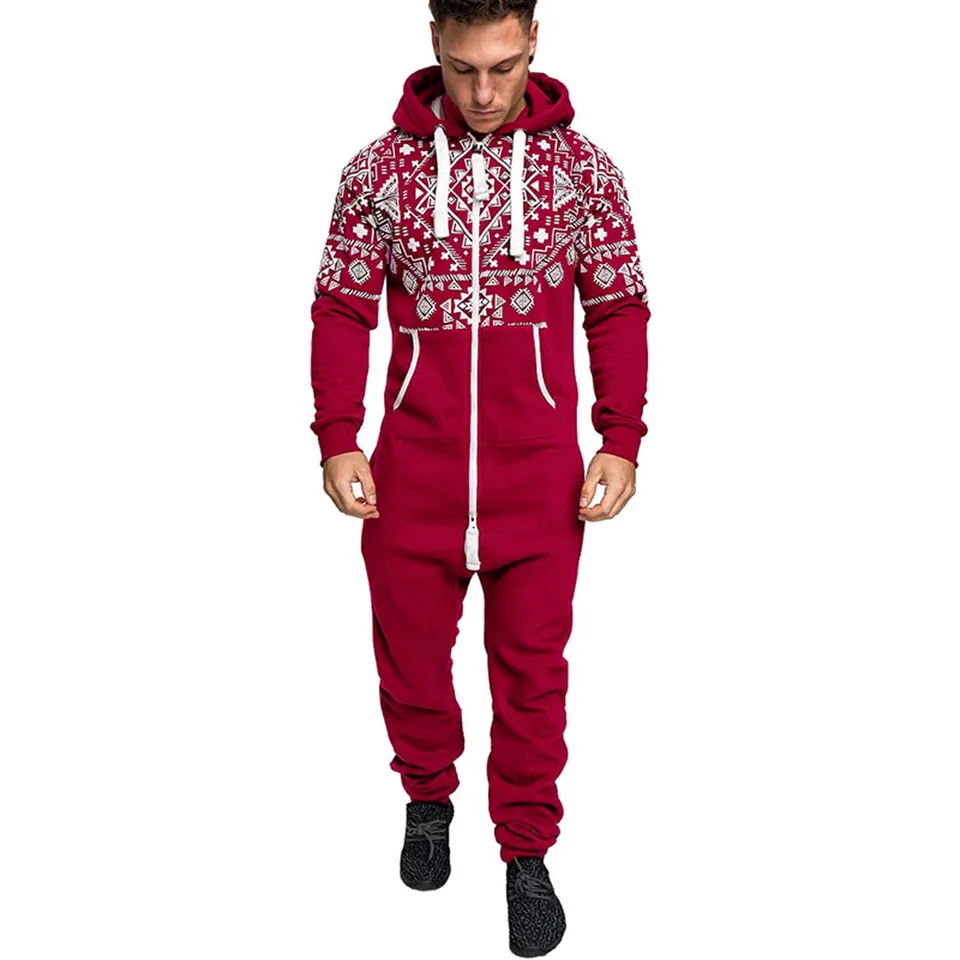 mens all in one jumpsuit