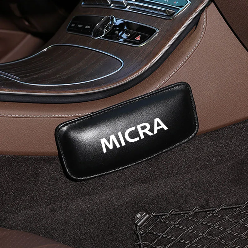 Подушка для ног автомобиля, наколенник для Nissan micra, поддержка ног, подушка, протектор, 1 шт., Автомобильная подушка