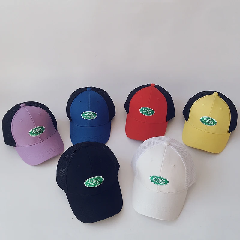 

Summer Breathable Mesh Baby Baseball Hats Kids Boys Girls Outdoor Sun Hats Cotton Peaked Cap