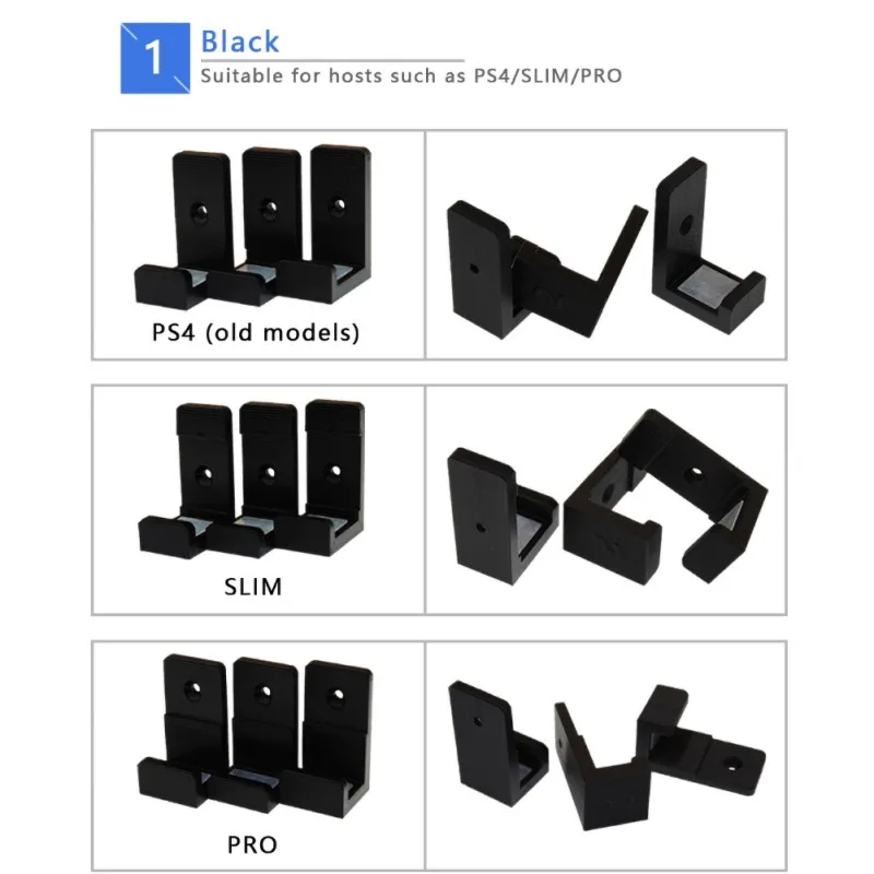 

Portable Wall Mount Gamepad Controller Stand Storage Holder Rack With Screws Level Bubble For Sony PS4/ Slim/ Pro Accessories