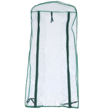 

NEW-PVC Cozy Garden Level Mini Home Greenhouse Plants Waterproof UV Protection Cover Garden Plants and Flowers(Only Include PVC